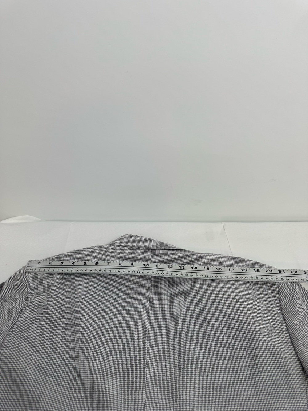 Stafford Men’s Classic Fit Sport Coat Size 52R Linen Blend Blazer Houndstooth - Picture 8 of 10